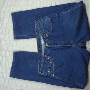 Levi Button Fly 36 x 30 Red Tab